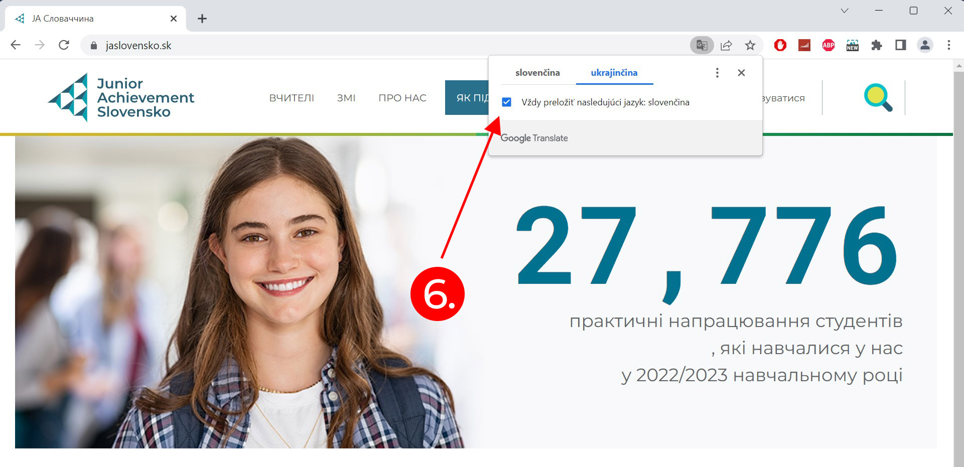 ako prelozit stranku chrome 06 | WebJET CMS